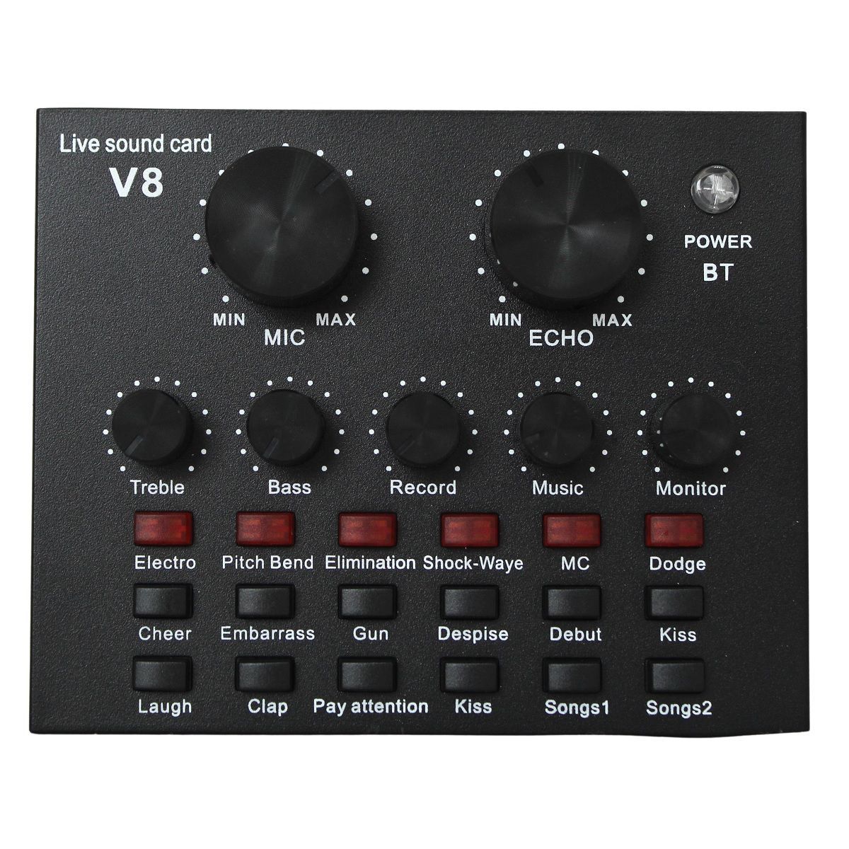 GENERICO - Condesador Mezclador De Audio DJ Con Microfono