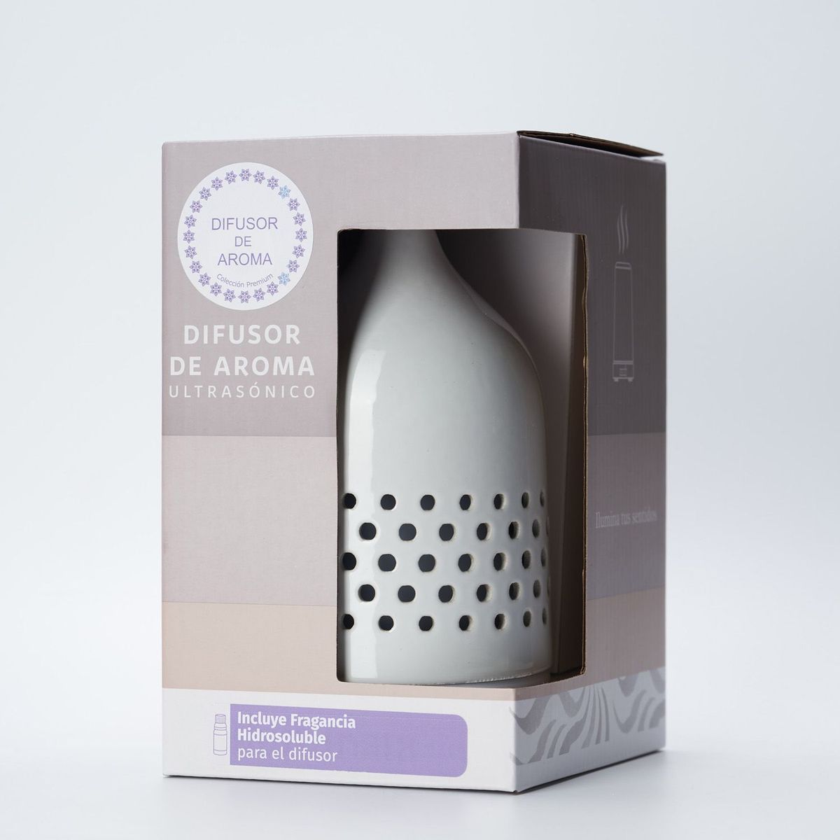 ILUMINATA - Difusor de Aroma Cerámica 20 x 12 cm