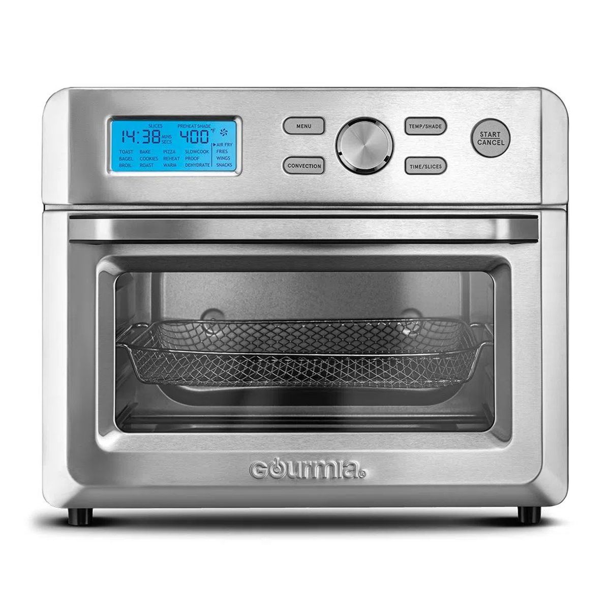 GOURMET - Horno Freidora de Aire Digital 16 en 1 de 19 Litros