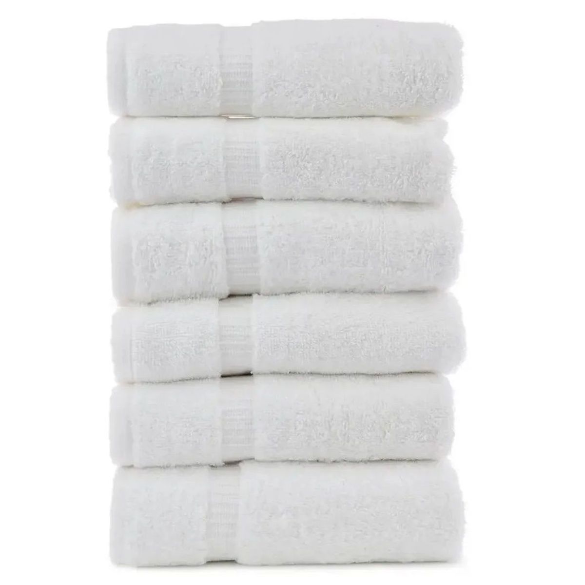 CANNON - 6 toallas hoteleras de cuerpo 100% Algodon