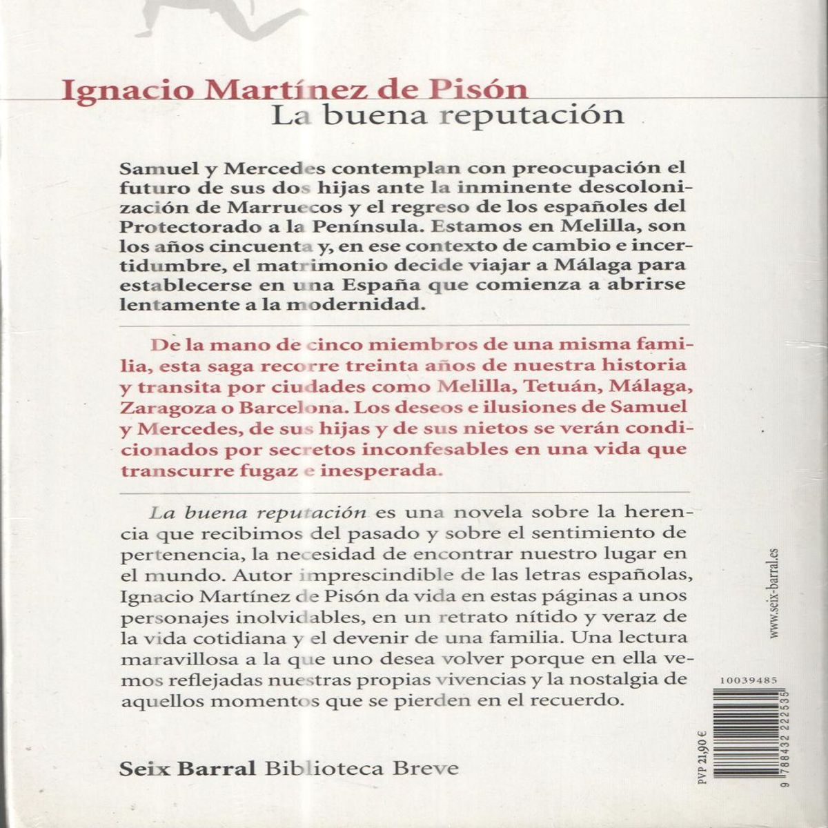 GENERICO - Libro La Buena Reputación