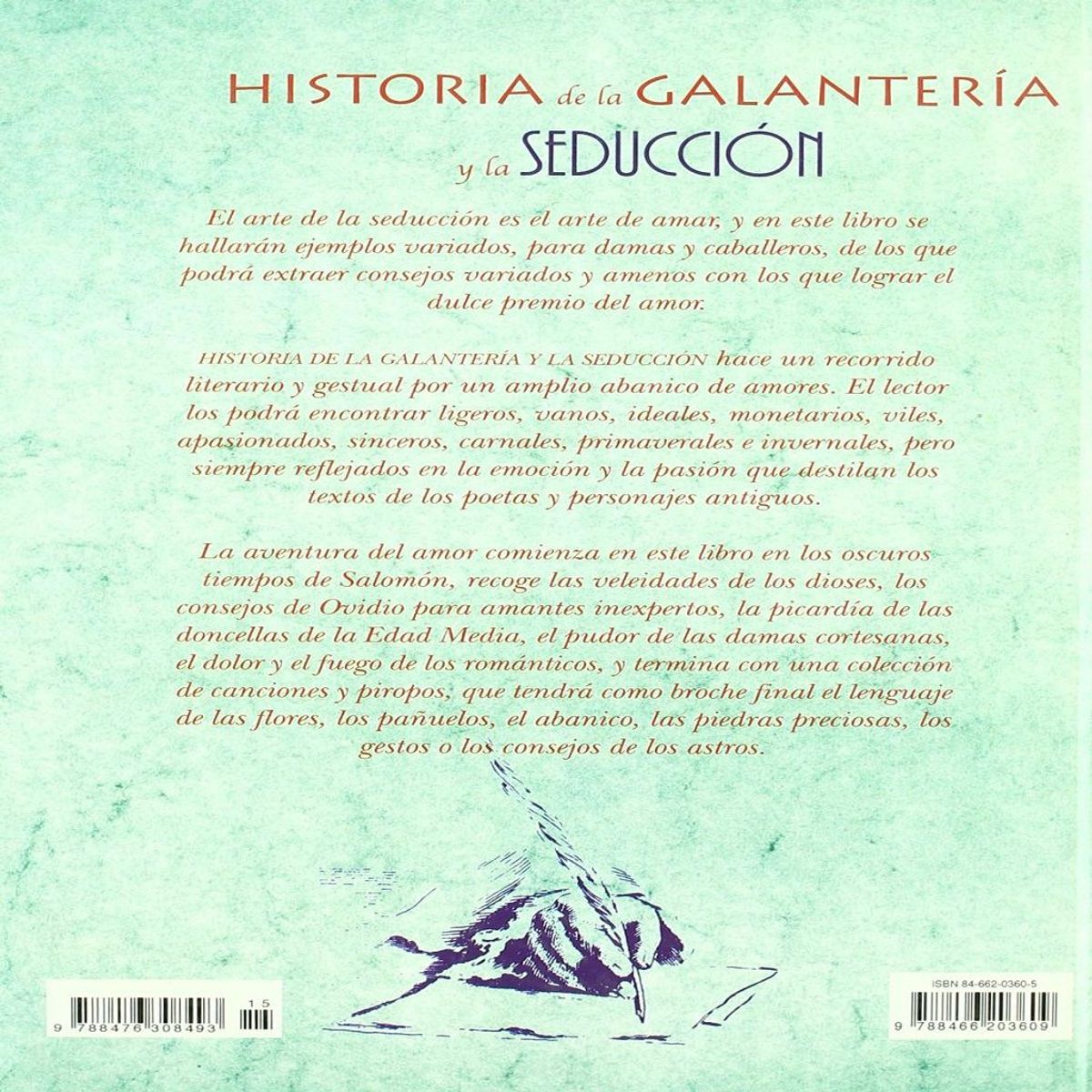 GENERICO - Libro Historia de la Galantería y la Seducción