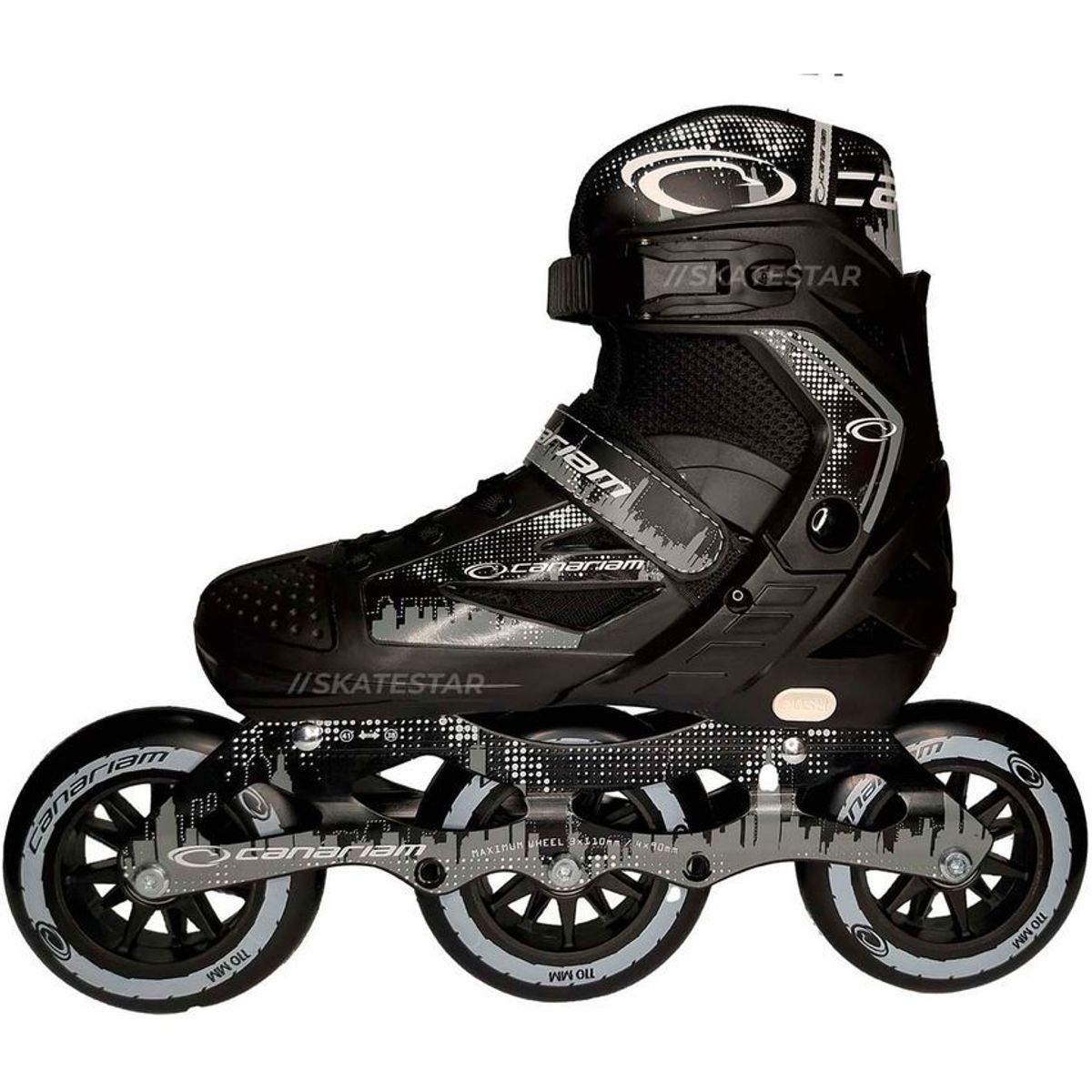 CANARIAM - Patines canariam rollerteam urban 3 ruedas gris