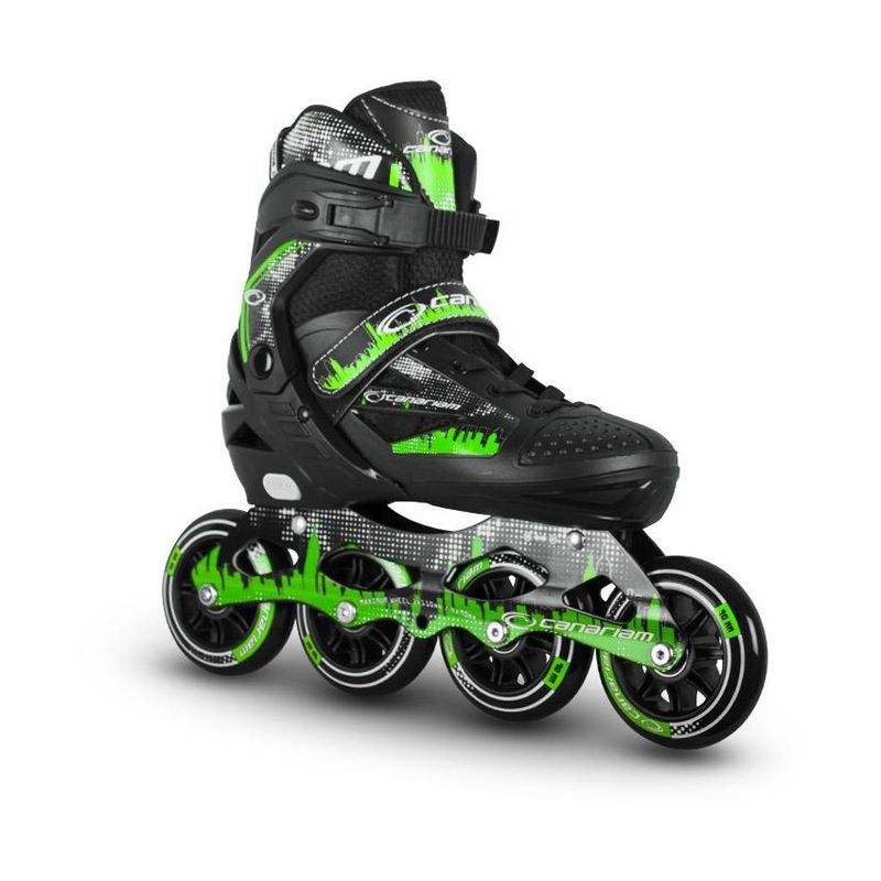 CANARIAM - Patines Canariam Rollerteam Verde Talla 30-33