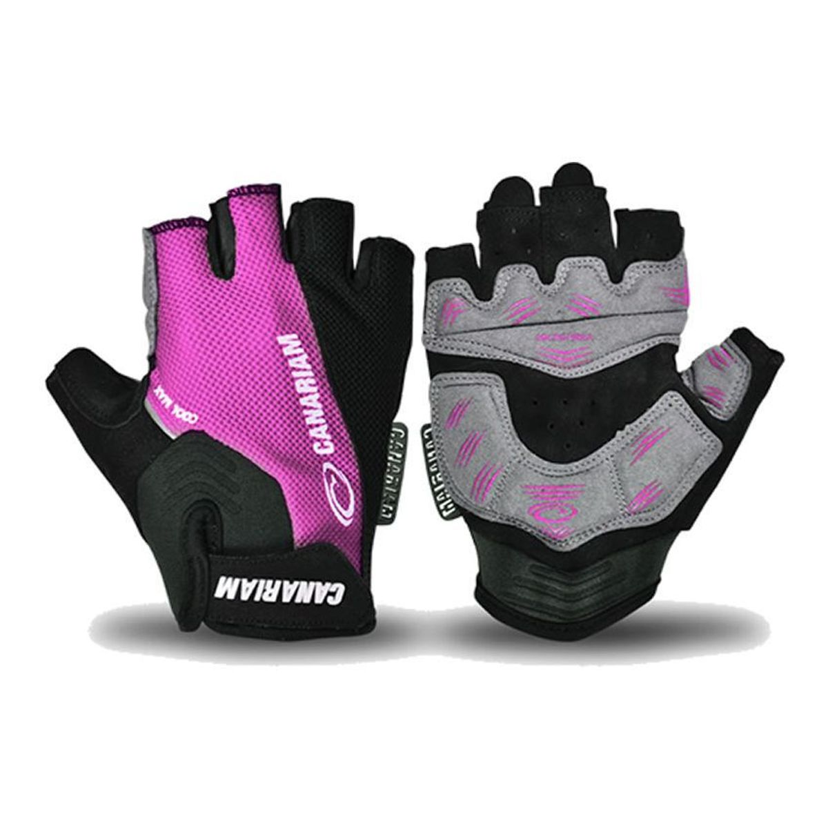 CANARIAM - Guantes para gimnasio canariam c3-1 Fucsia Talla M