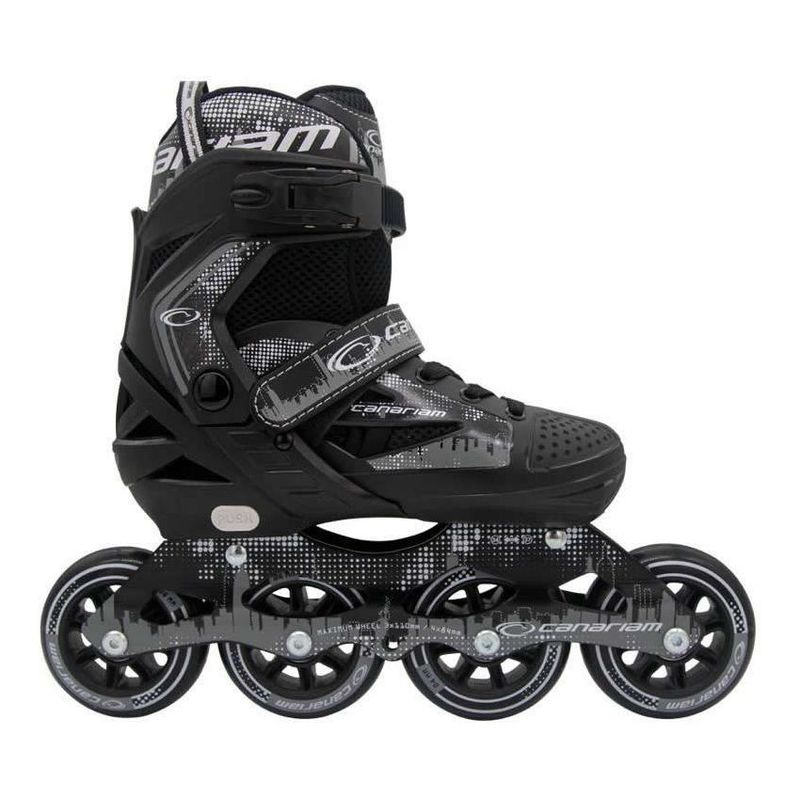 CANARIAM - Patines Canariam Rollerteam Gris Talla 34-37