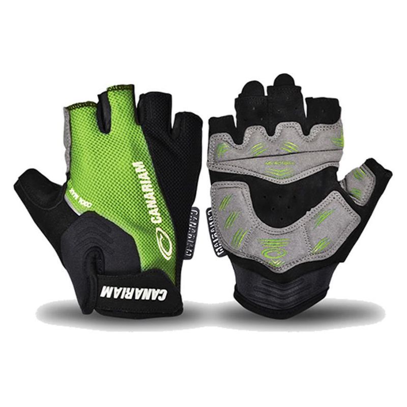 CANARIAM - Guantes para gimnasio canariam c3-1 Verde Talla L