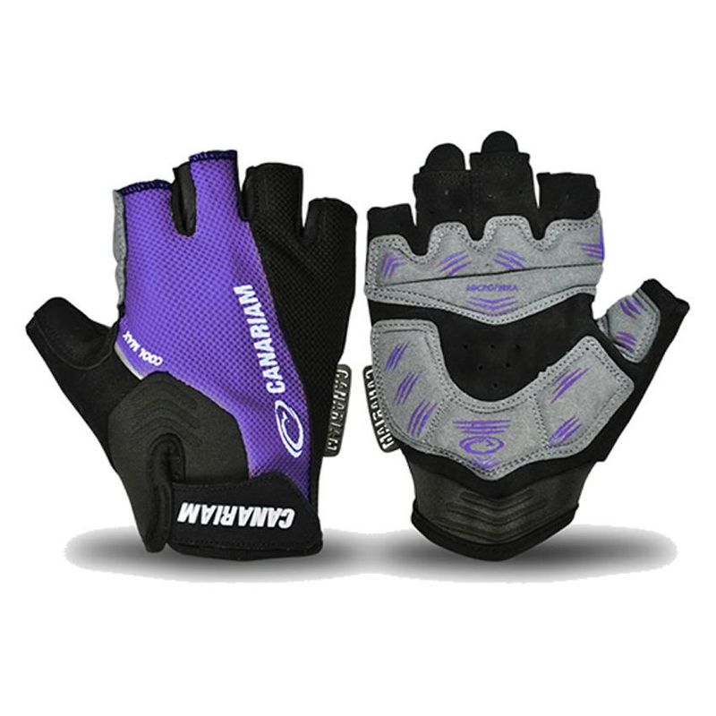 CANARIAM - Guantes para gimnasio canariam c3-1 Morado Talla M
