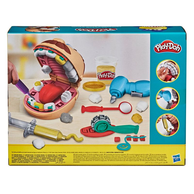 Dentista Bromista Play Doh, incluye maquina accesorios