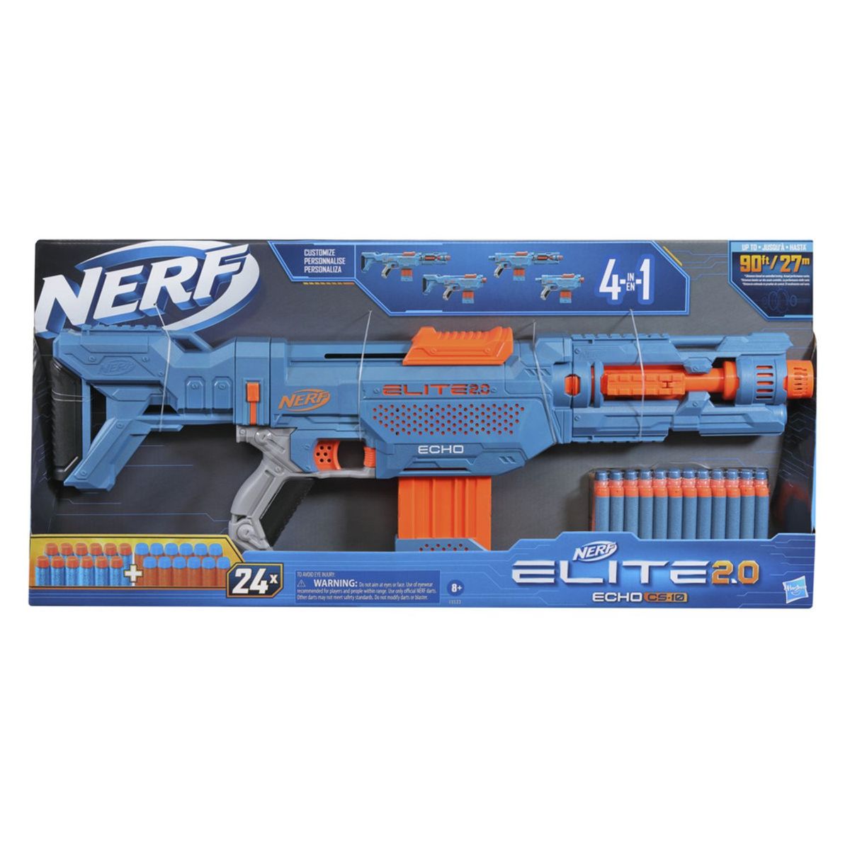 NERF - Lanzador Nerf Elite 2.0 Echo Cs-10
