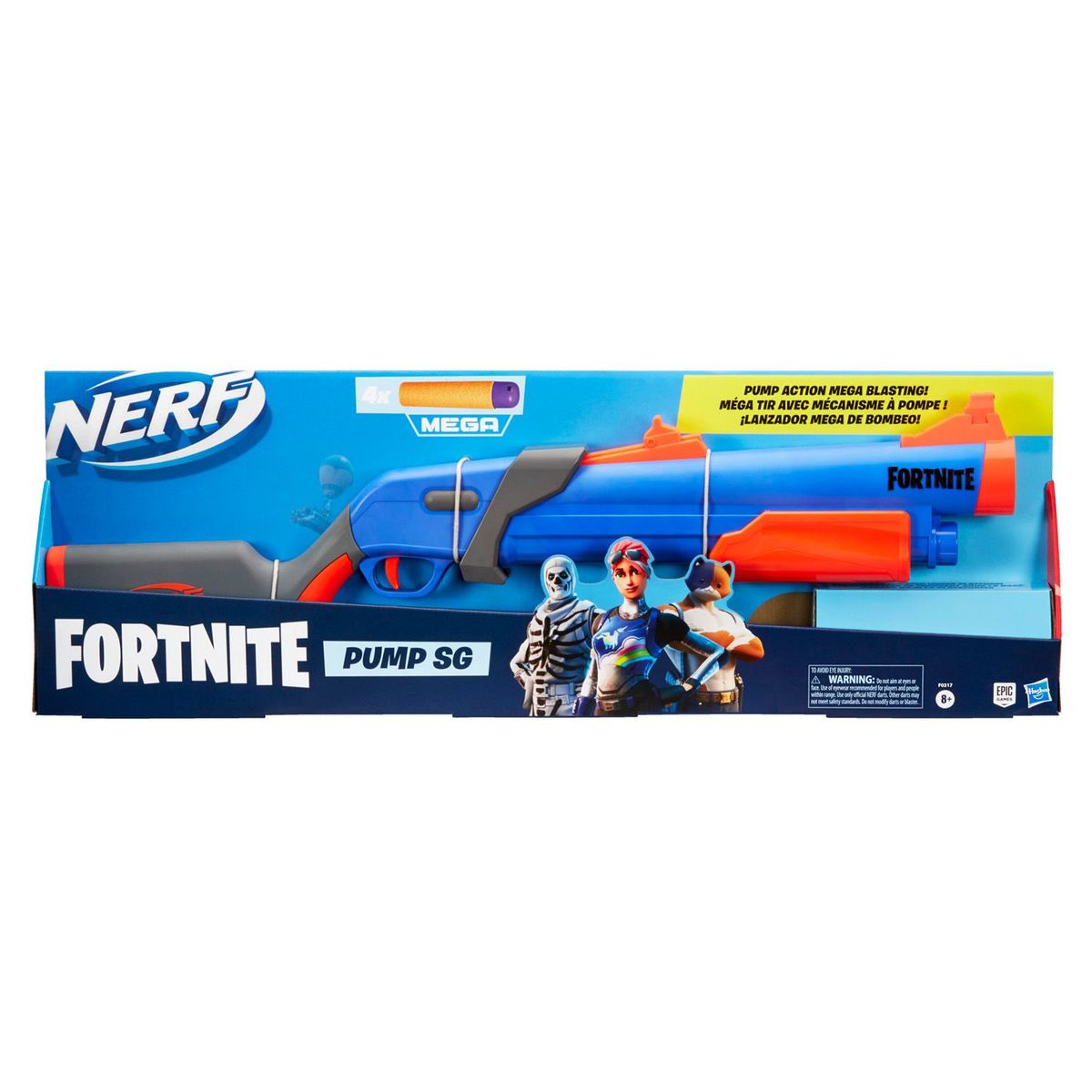 NERF - Lanzador Nerf Fortnite Pump Sg