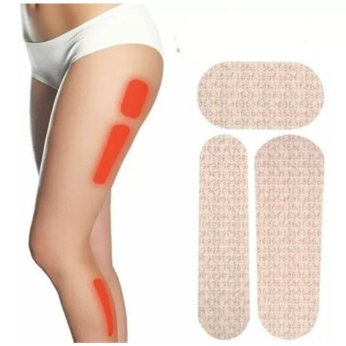 GENERICO - 2 Cajas de Parches para Piernas.