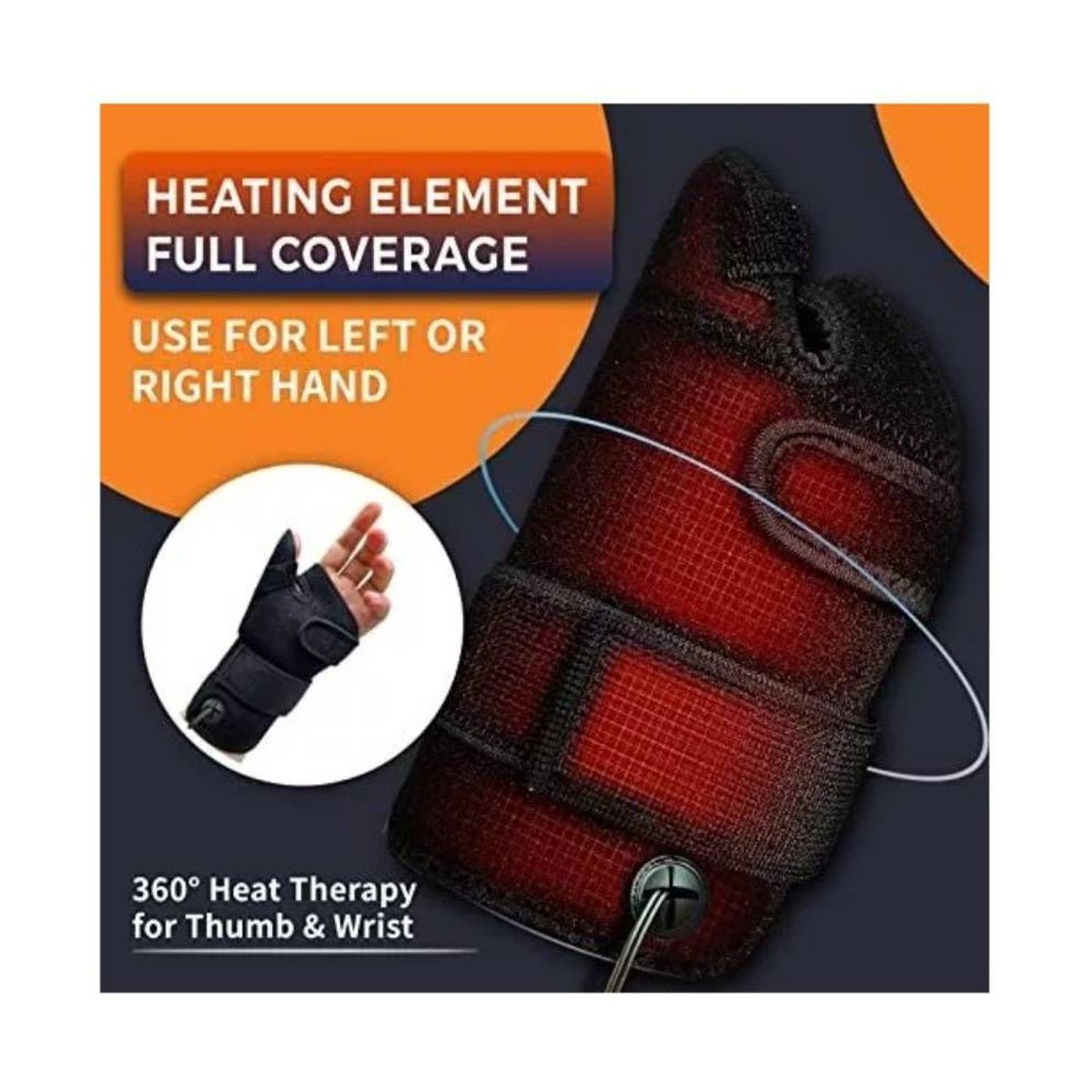 GENERAL - Almohadilla Térmica Para Pulgar Y Muñeca.