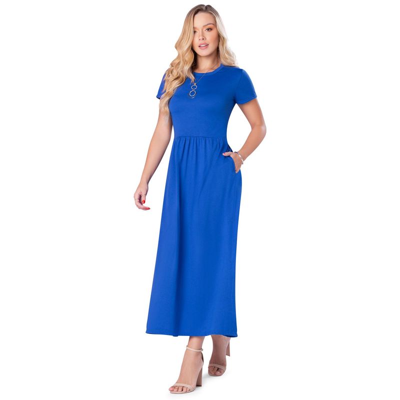 MARKETING PERSONAL - Vestido Mujer Azul Mp 69903