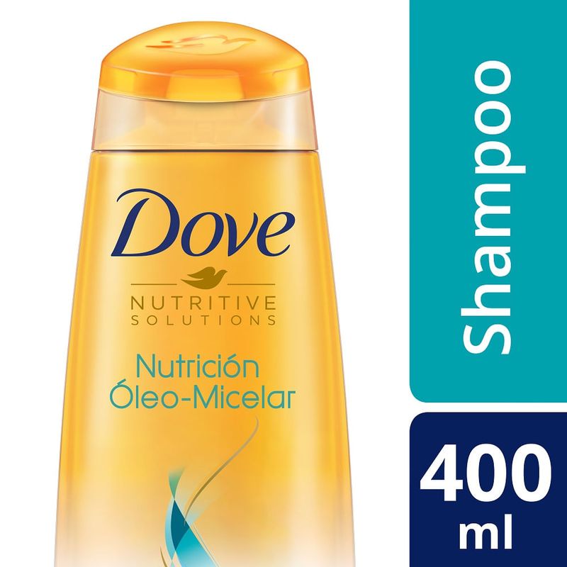DOVE - Shampoo Dove Nutricion Oleo Micelar X 400ml