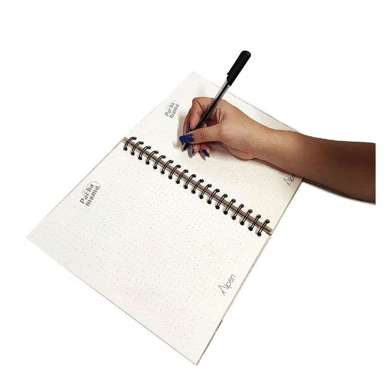 ALPEN - Cuaderno Ecológico Alpen Argollado Bitácora De Puntos X80 H