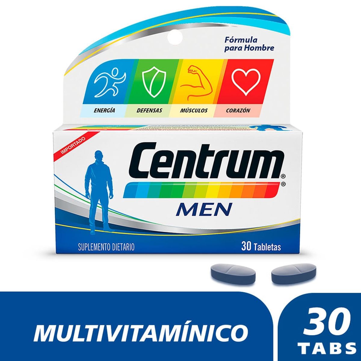 CENTRUM - Centrum Men X 30 Tabletas