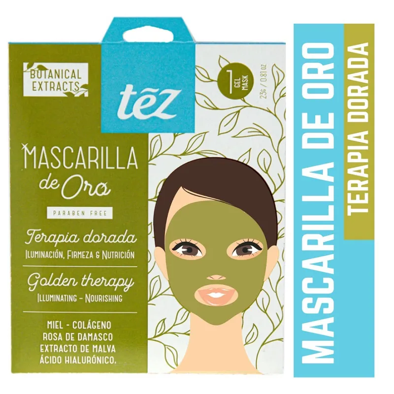 TEZ - Mascarilla Facial Tez Velo De Oro