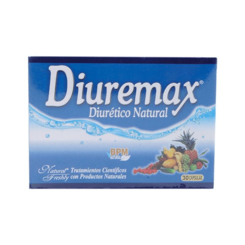 NATURAL FRESHLY - Diuremax Caja X 30 Capsulas