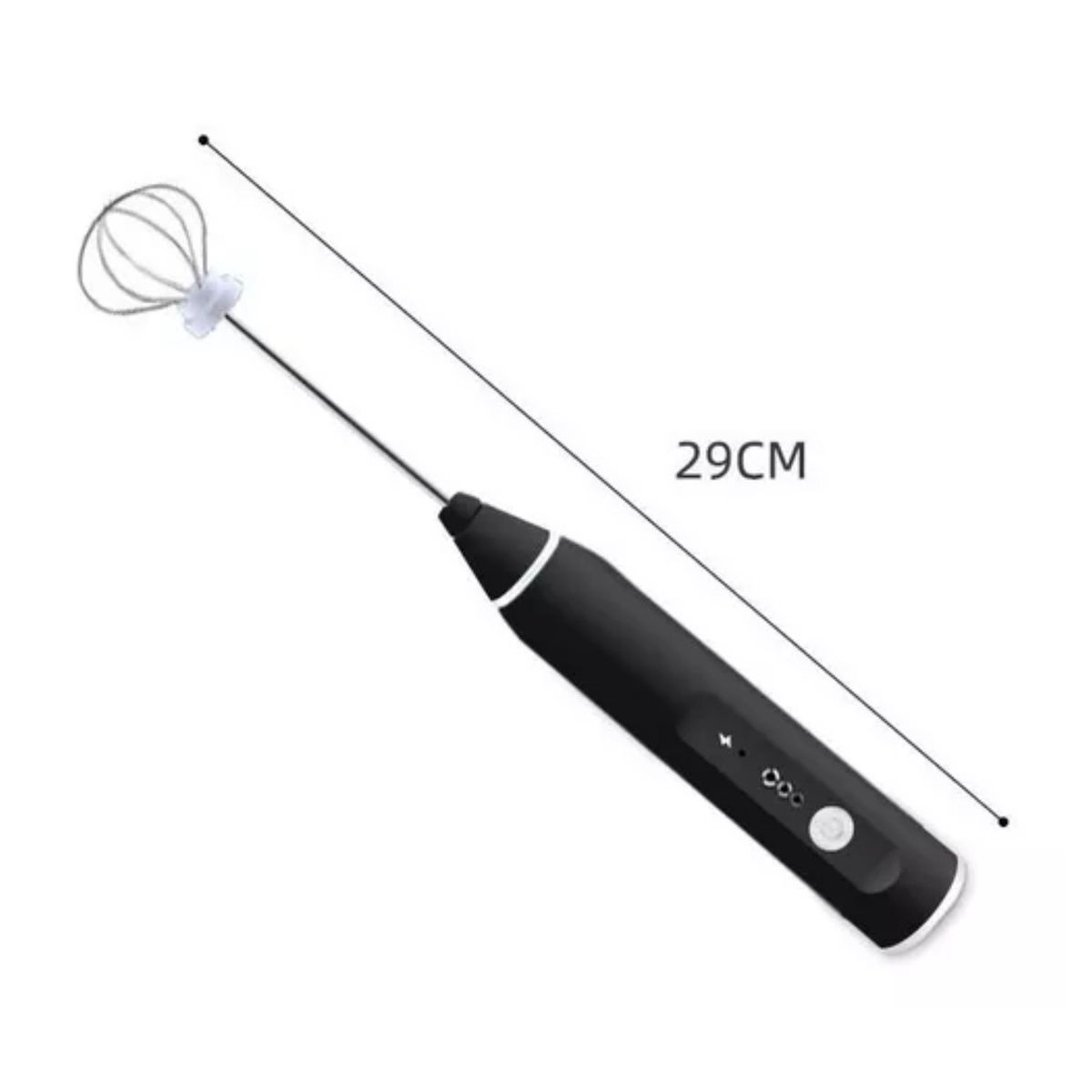 GENERICO - Mezclador Eléctrico Recargable Espumador Carga Usb