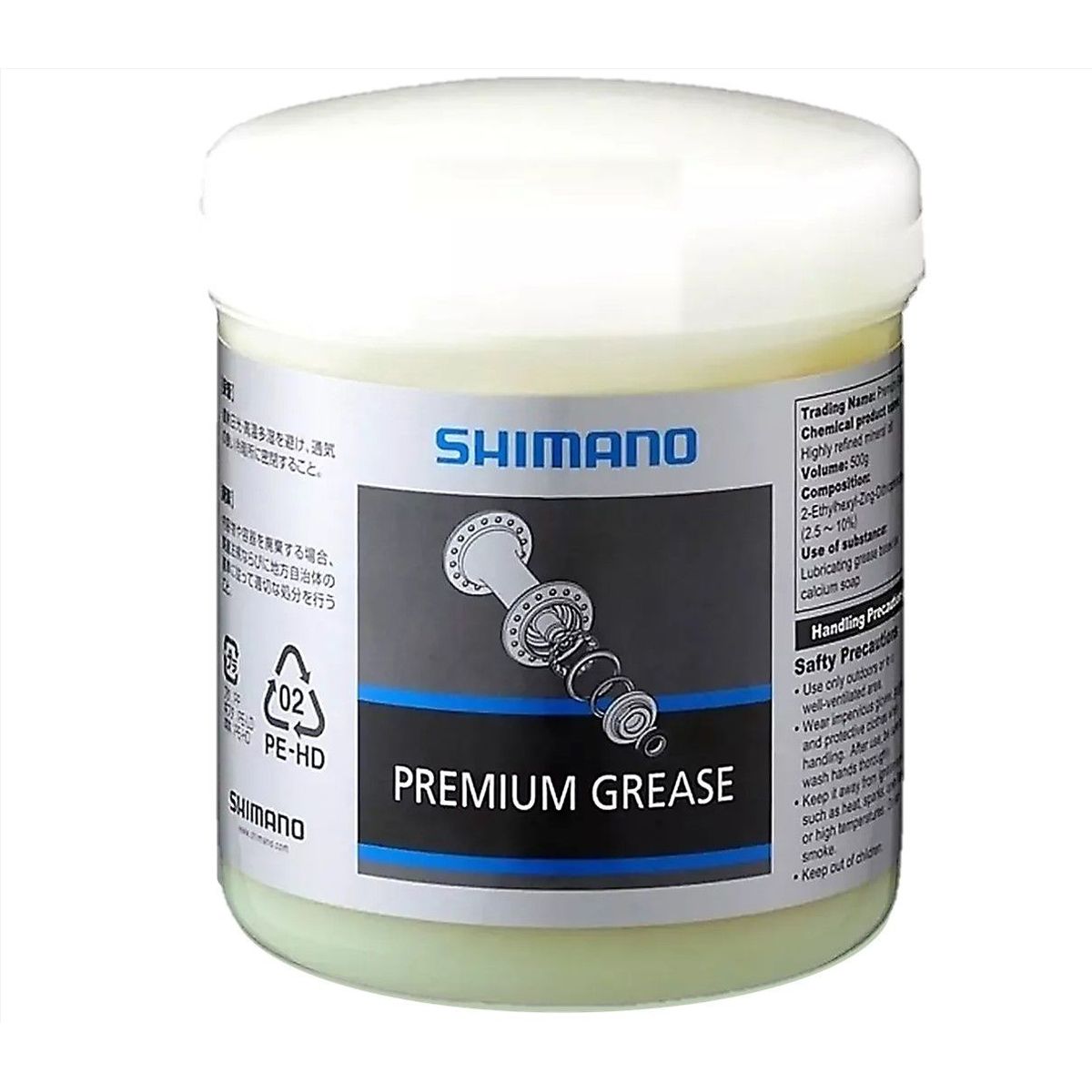 SHIMANO - Grasa Shimano Premium Para Rodamientos De Bicicletas 500g
