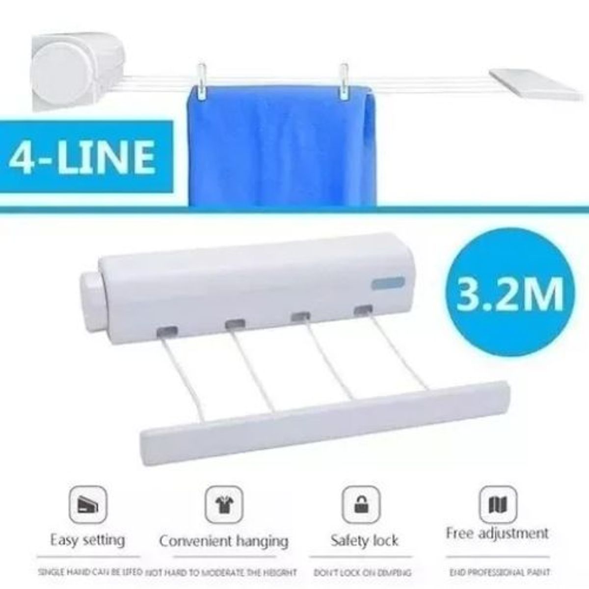 GENERICO - Tendedero Retráctil.