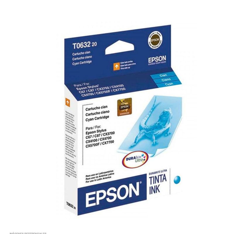 EPSON - CARTUCHO EPSON TO63220 CYAN