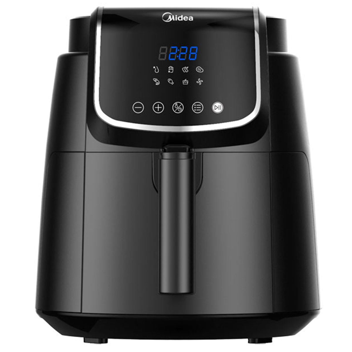 MIDEA - Freidora Midea MAF4A2DB Digital 4L Antiadherente 1500w Negro