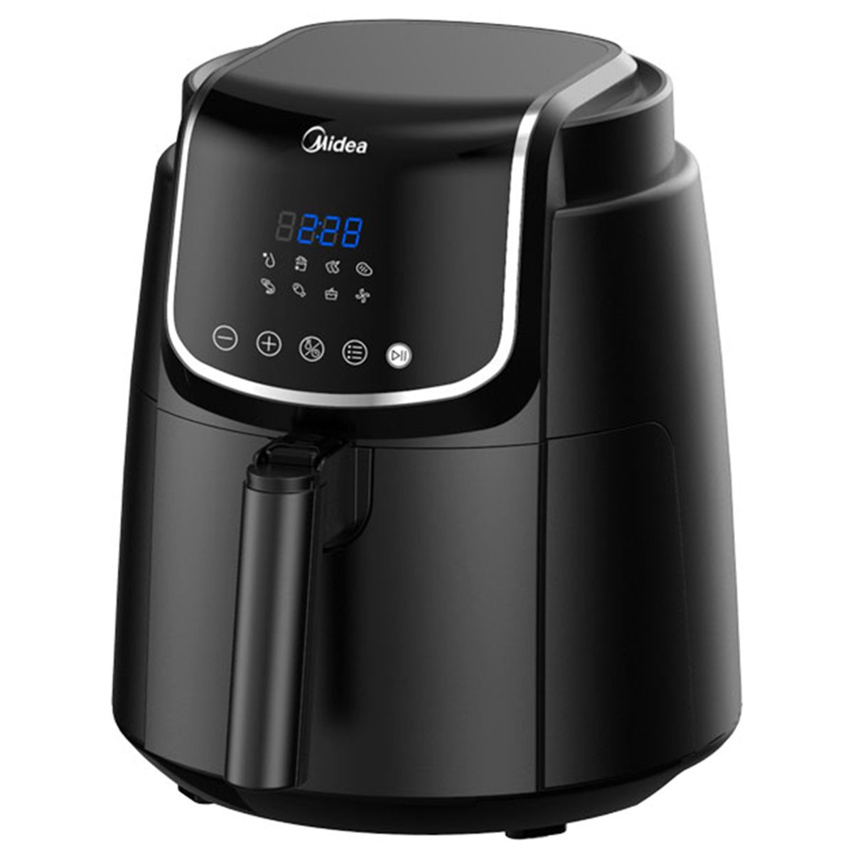 MIDEA - Freidora Midea MAF4A2DB Digital 4L Antiadherente 1500w Negro