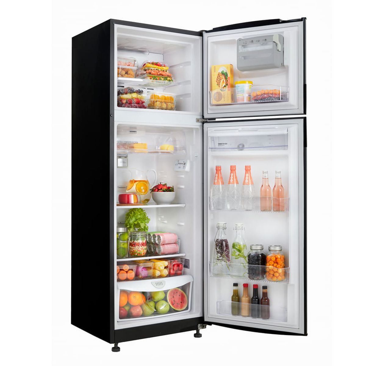 HACEB - Nevera Haceb No Frost 311 Litros Manija Externa - Negro.