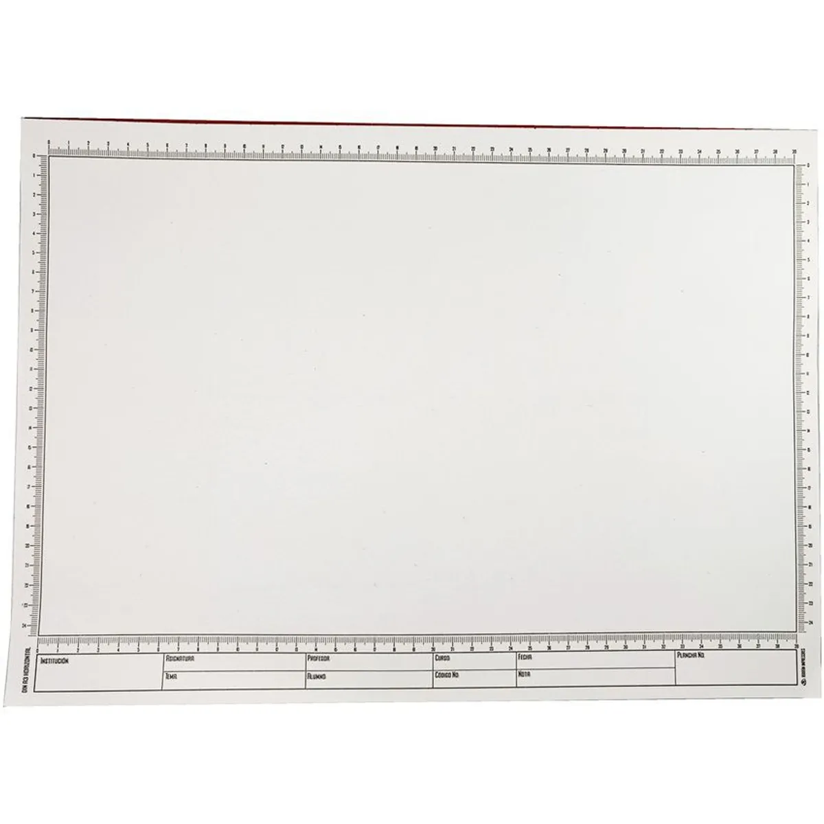 GENERICO - Block Bond A3 Base 28 Horizontal Rotulada X 20 Hojas Líder