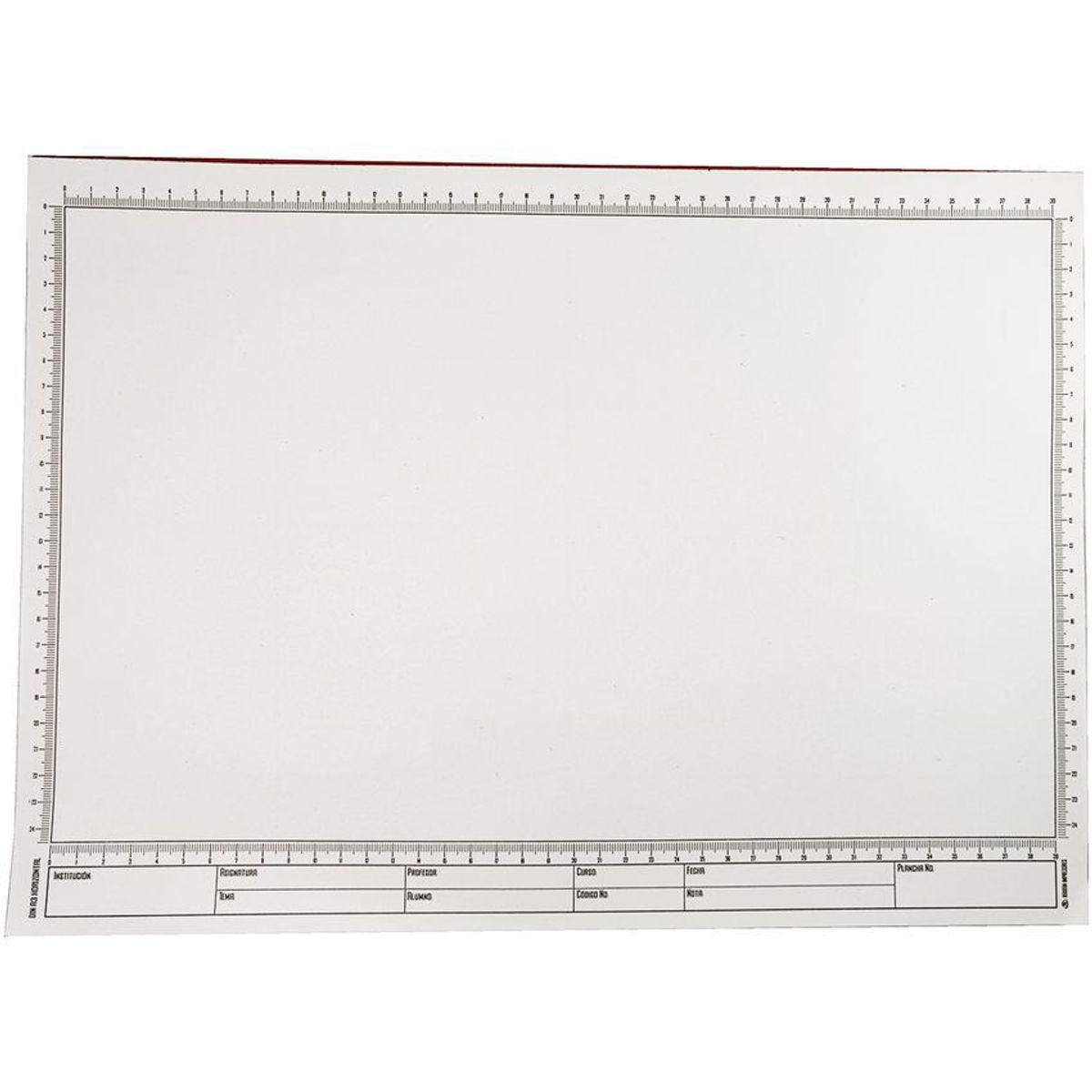 GENERICO - Block Bond A3 Base 28 Horizontal Rotulada X 20 Hojas Líder