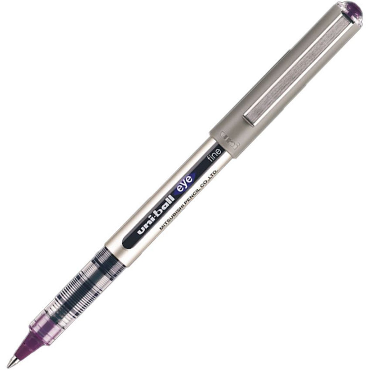 UNI BALL - Bolígrafo Uni-ball Eye Fine Violeta. Trazo Fino De 0.7 mm