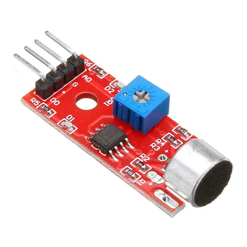 GENERICO - 4 Sensores De Sonido Para Arduino Ky-037 X 4 Und