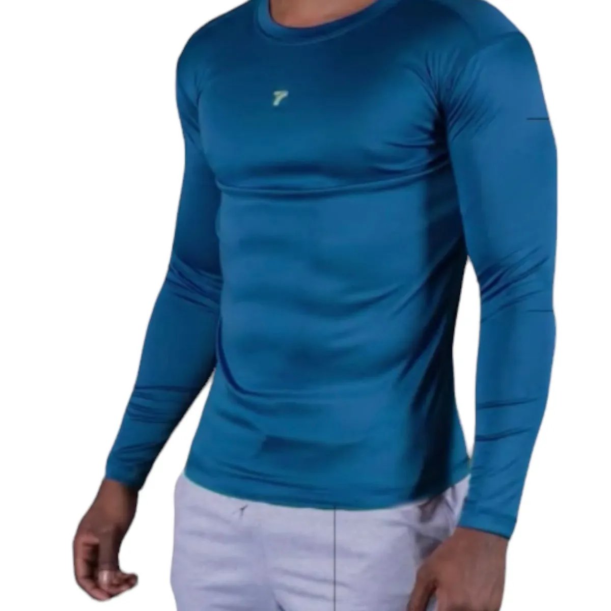 BOD MEN - Camisa licra buso deportivo 100 protección uv unisex-