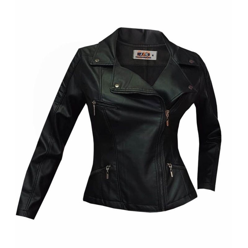 MODA EN CIRCUITO - Chaqueta Chamarra en Cuero -tex Para Mujer