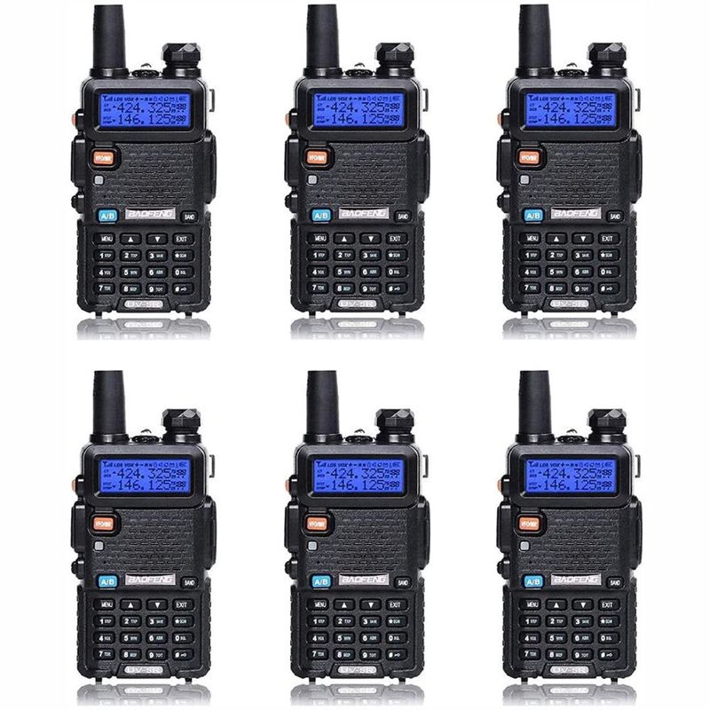 GENERICO - Radio Telefono Prof X 6 Baofeng Uv5r Bat2.800mah Vers2022