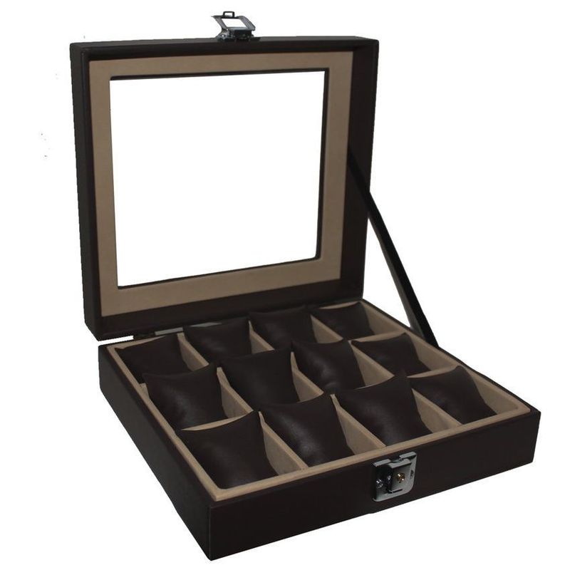 MULTIPLACE COLOMBIA - Relojera estuche para relojes de lujo 12 puestos