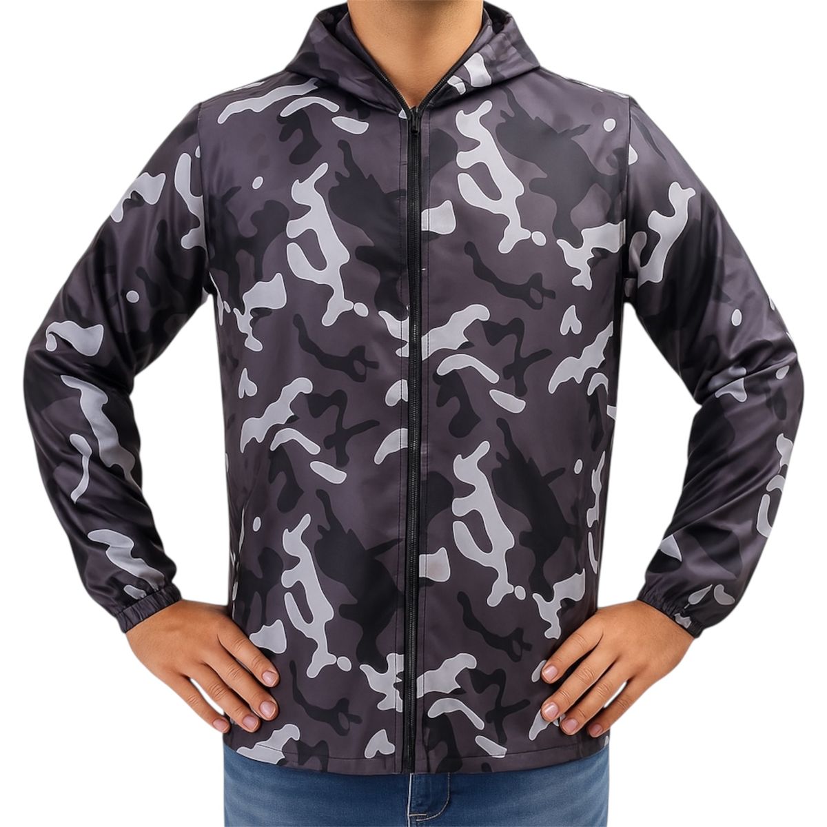 MULTIPLACE COLOMBIA - Chaqueta rompe vientos militar unisex