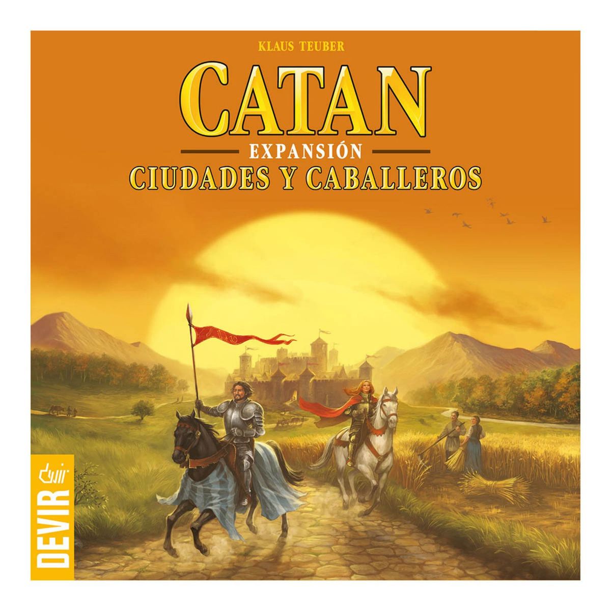 DEVIR - Catan Ciudades Y Caballeros Expansión Juego De Mesa Esp