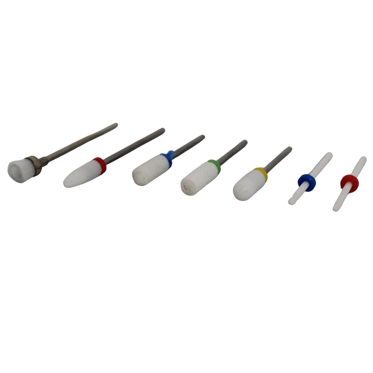 GENERICO - Kit Puntas Brocas Para Drill De uñas En Ceramica