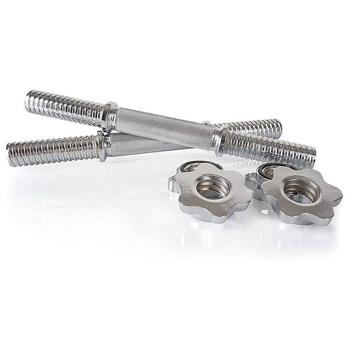 GENERICO - barras mancuerna 35 cm para discos x par