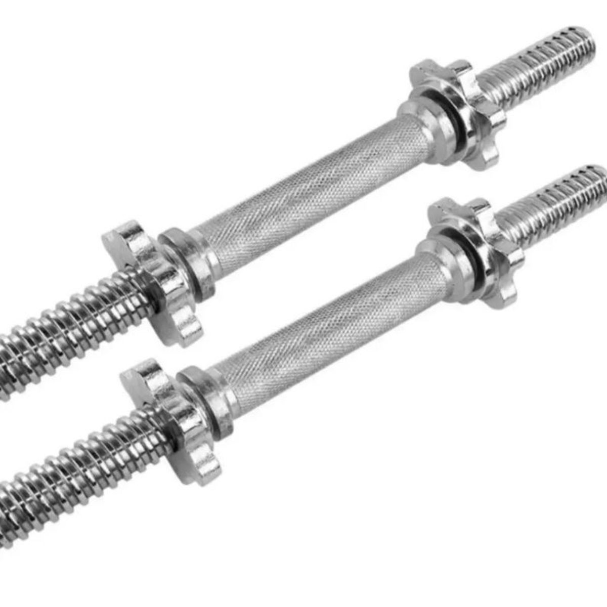 GENERICO - barras mancuerna 35 cm para discos x par