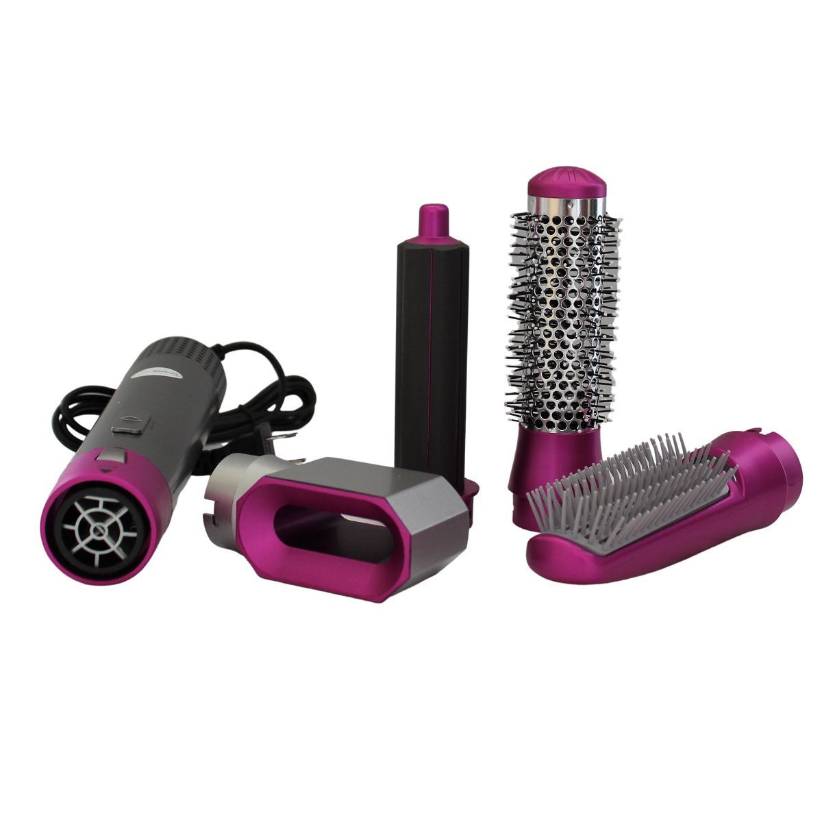 GENERICO - Secador Cepillo Para El Cabello Electrico 5 en 1