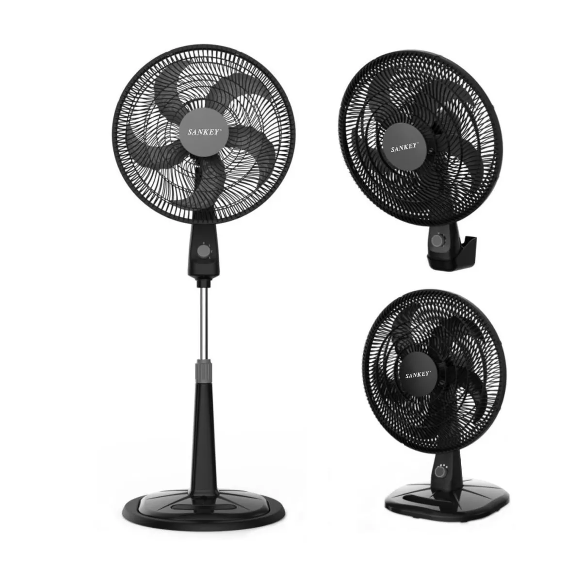 SANKEY - Ventilador UltraPotente Turbo 3 en 1 90W Sankey FN18M35B