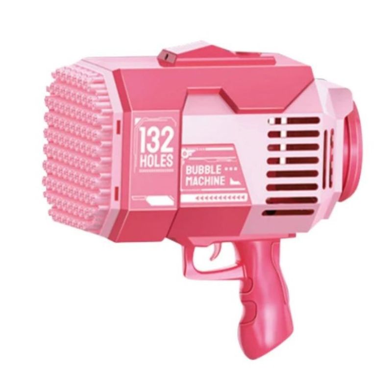 ZHOPI CO - Lanzador De Burbujas Recargable De 132 Agujeros Electrica