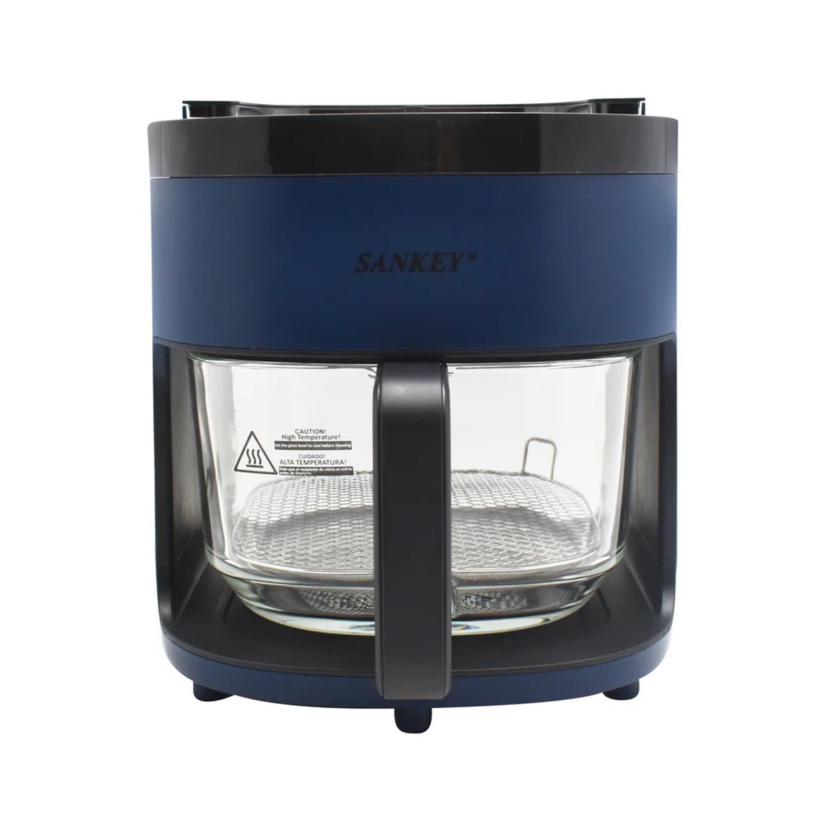 SANKEY - Freidora de Aire Cesta de Vidrio Templado de 4.2 Litros Sankey