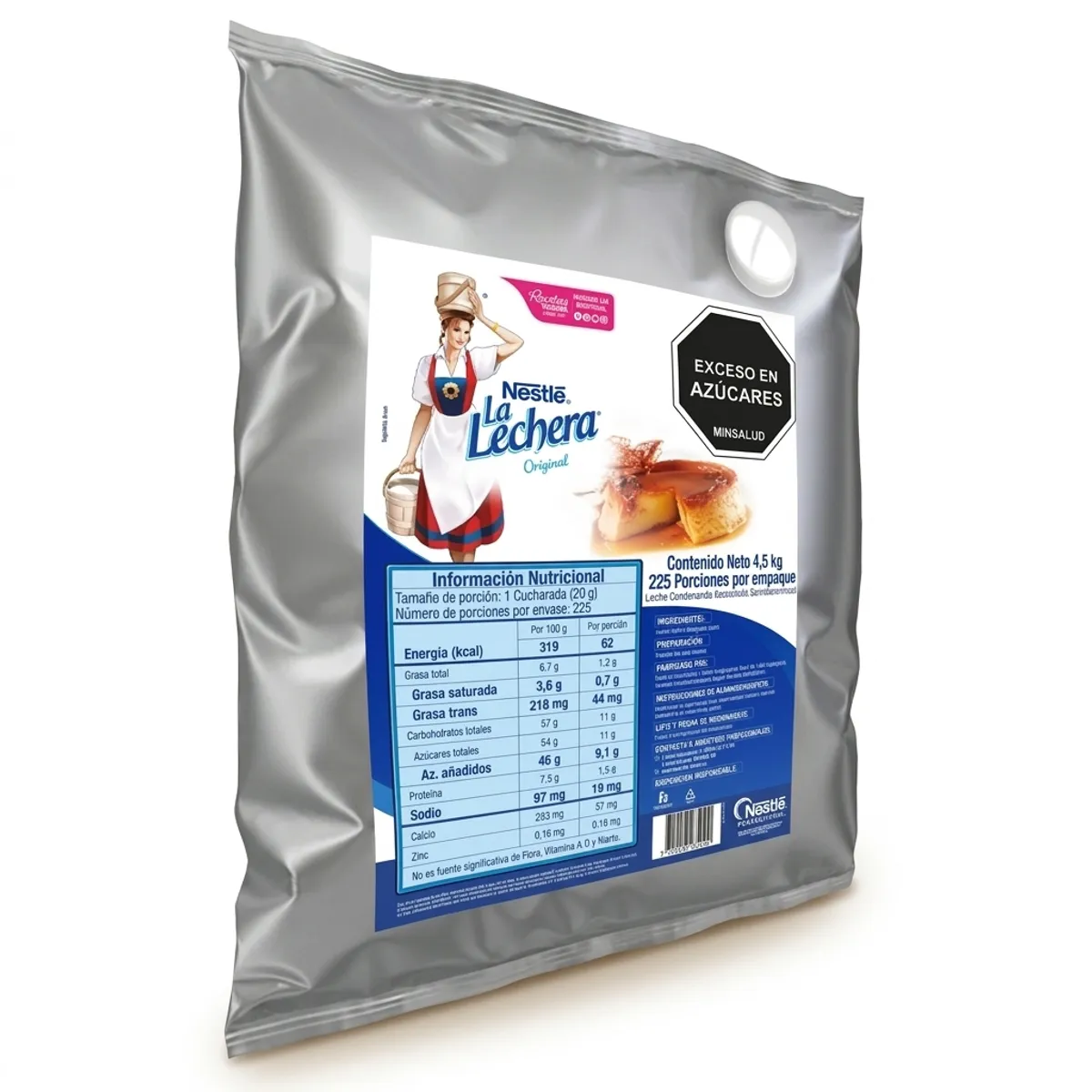 NESTLE - Leche Condensada La Lechera X 4500g