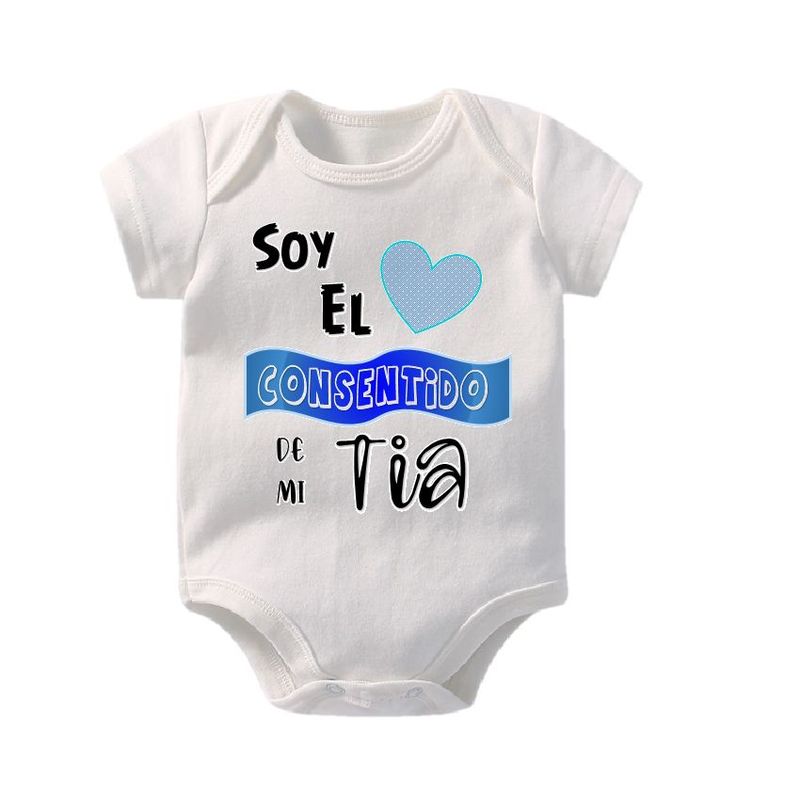 VANIDADES COLLECTIONS - Body Para Bebes Personalizados Bodie Bebe Mameluco Tia
