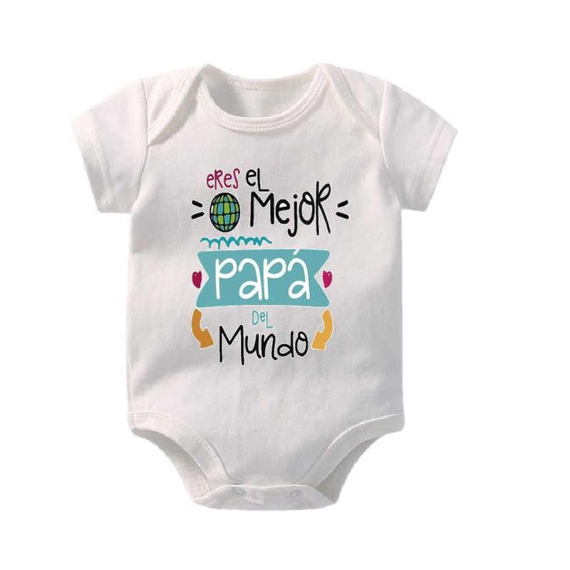 VANIDADES COLLECTIONS - Body Para Bebes Con Mensajes Bodie Bebe Mameluco El Mejor Papá